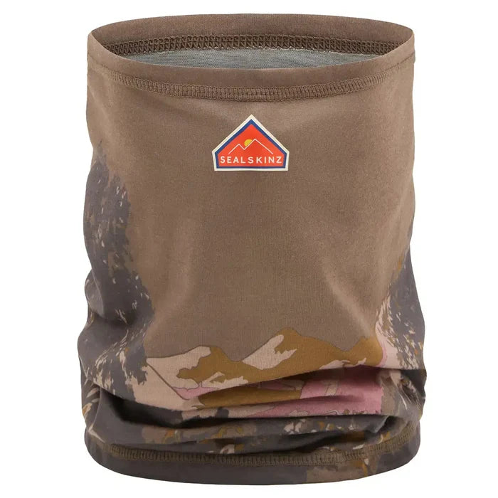 Sealskinz Harpley Water Repellent Neck Snood Brown Mountain Brown from John Bull Clothing