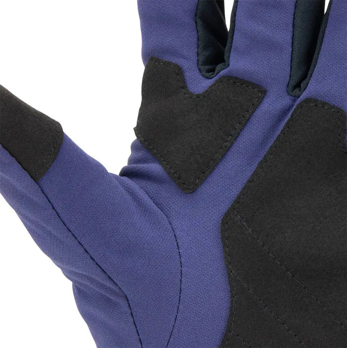 Close-up of the Sealskinz Waterproof All Weather Glove’s palm, showing suede reinforcements for improved grip and durability in wet conditions. from John Bull Clothing