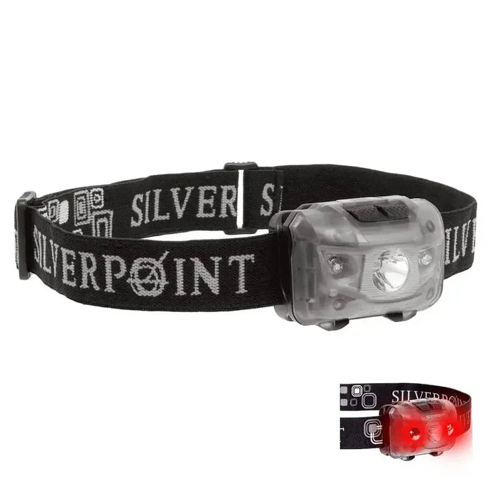Silverpoint Hunter XL120RL Headtorch with Red Light - John Bull Clothing from John Bull Clothing