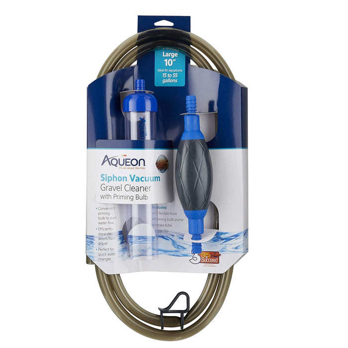 Siphon Vacuum Gravel Cleaner with Priming Bulb