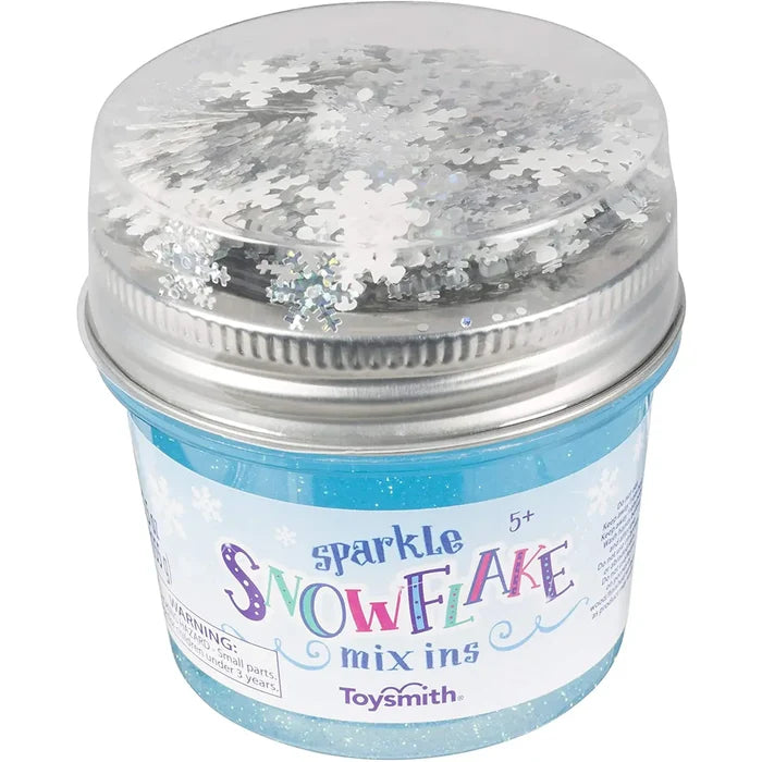 Snowflake Mix-In Slime