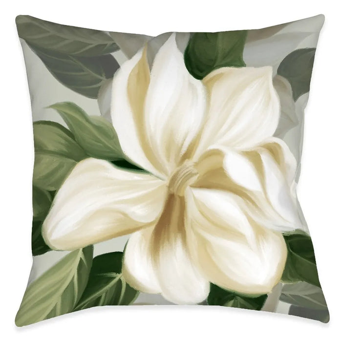 Soft Floral Petals Bouquet Outdoor Decorative Pillow