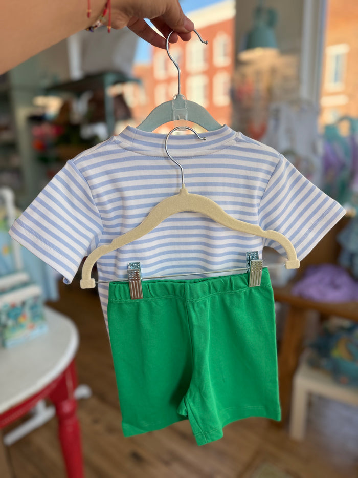 Squiggles - Short + Top Set - Golf Green