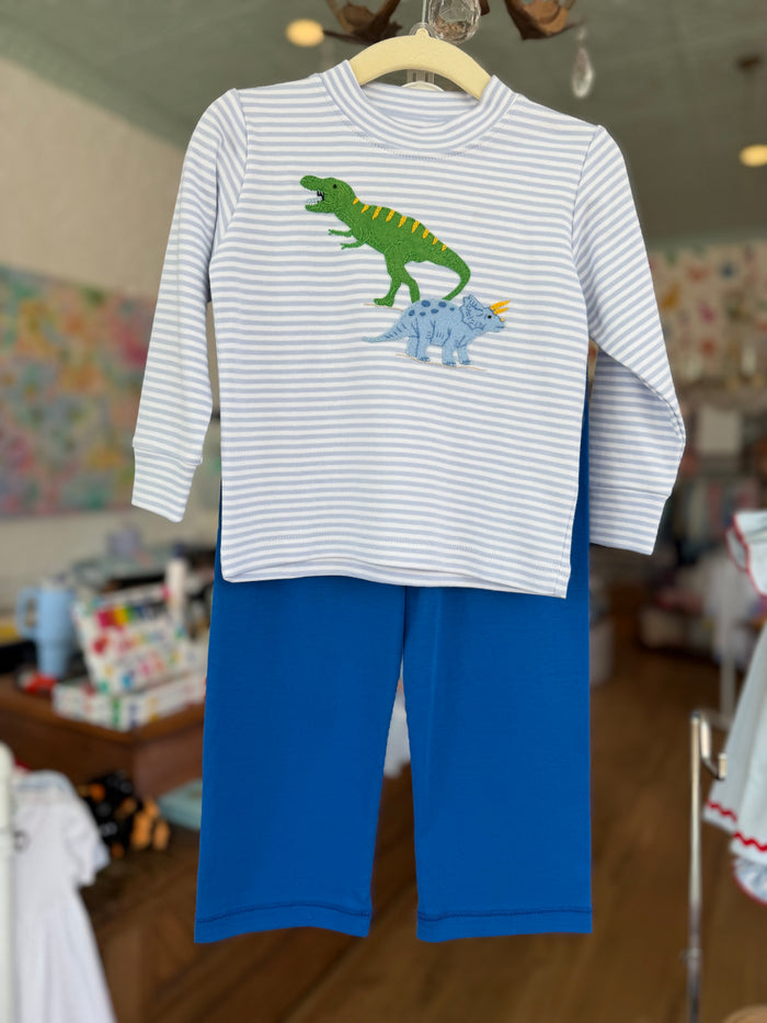 Squiggles - Top + Pant Set - Dino Friends