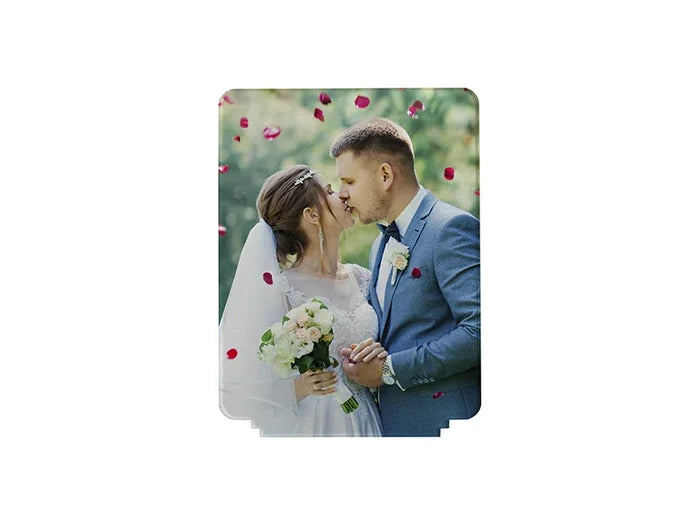 Sublimation Blanks Acrylic Glitter Photo Frame(Rectangular, 15.2*20.3*0.4cm)