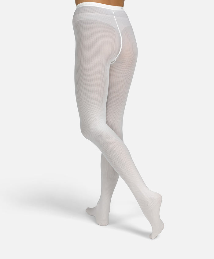 The Rib | Coconut Tights