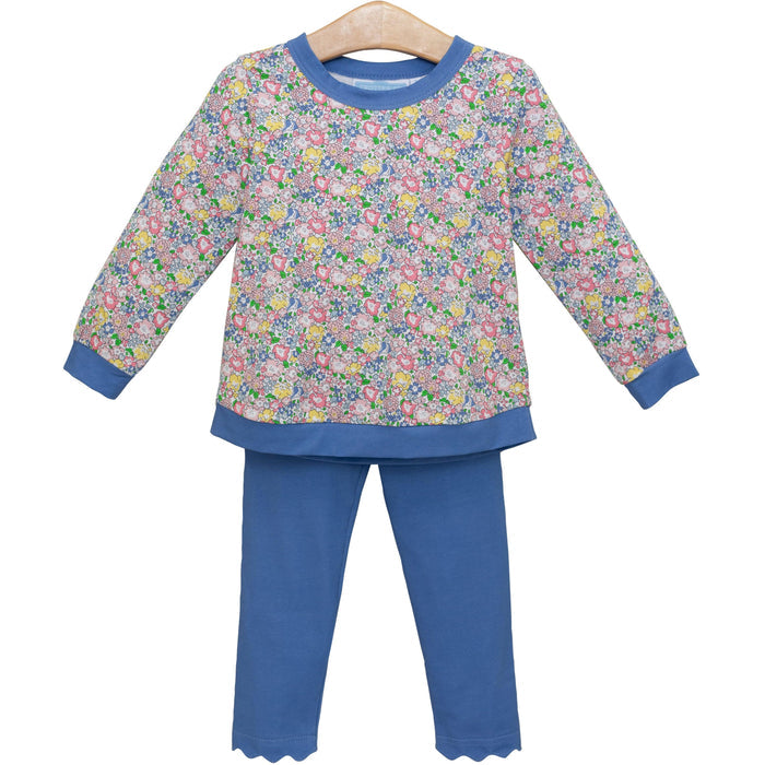 Trotter Street Kids - Legging Set - Floral