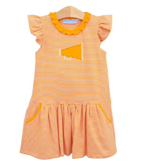 Trotter Street Kids - Megaphone Dress - Orange