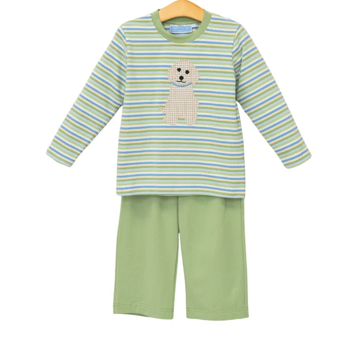 Trotter Street Kids - Pant Set - Puppy