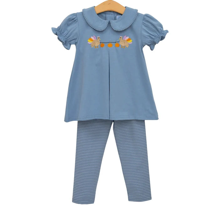 Trotter Street Kids - Peter Pan Legging Set - Turkey