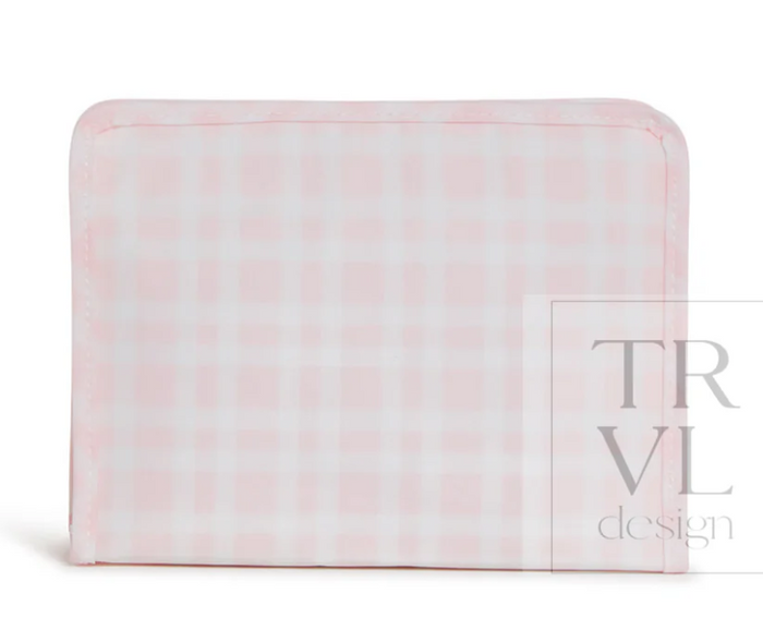 TRVL - Roadie Medium - Pimlico Plaid Pink