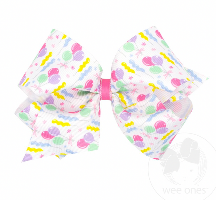 Wee Ones Bows - King - Birthday Multi Balloons