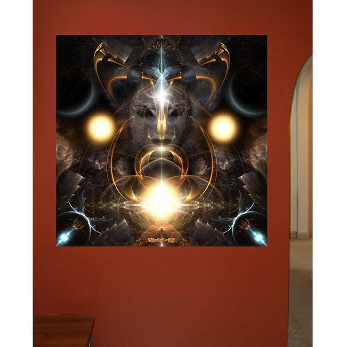 Architects of Light Wall Decal Installed | Wallhogs