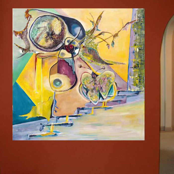 Yosi Amir V Art Gloss Poster Installed | Wallhogs