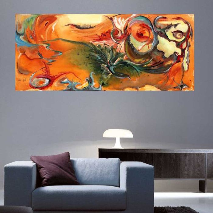 Yosi Amir XXVIII Art Gloss Poster Installed | Wallhogs