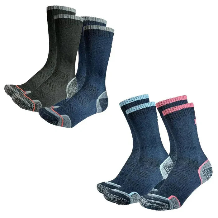 1000 Mile Walk Repreve Single Layer Twin Pack Socks - John Bull Clothing  from  John Bull Clothing
