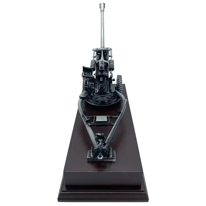 Front view of 105 Light Gun Pewter Army Model | John Bull Clothing, highlighting precision craftsmanship and realistic pewter finish for collectors.  from  John Bull Clothing