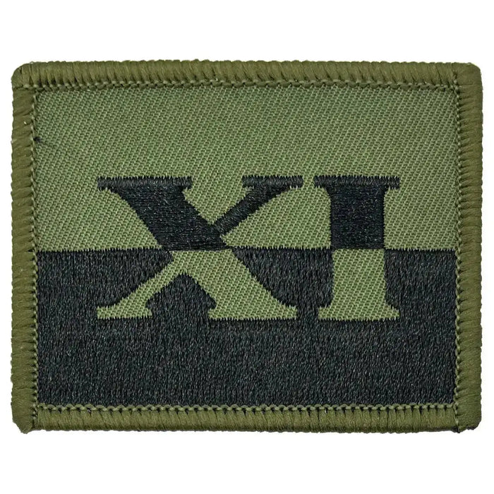 11 Signal Regiment TRF - Iron or Sewn On Patch - John Bull Clothing Green/Black from  John Bull Clothing