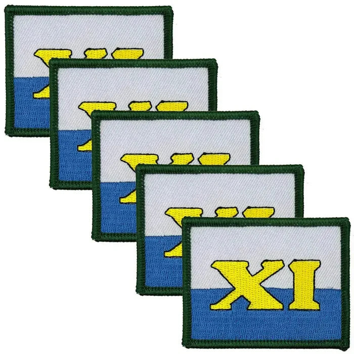 11 Signal Regiment TRF - Iron or Sewn On Patch - John Bull Clothing Blue (Coloured) from  John Bull Clothing