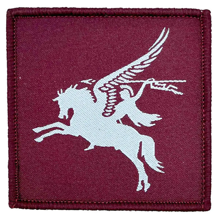 16 Air Assault (Pegasus) Brigade Hook & Loop Backing TRF - John Bull Clothing Maroon/Blue (Coloured) from  John Bull Clothing