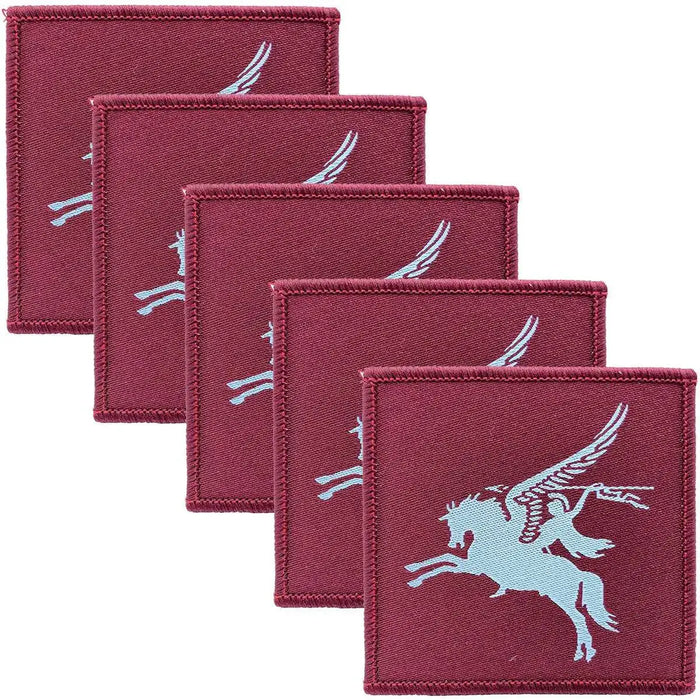 16 Air Assault (Pegasus) Brigade Hook & Loop Backing TRF - John Bull Clothing Maroon/Blue (Coloured) from  John Bull Clothing