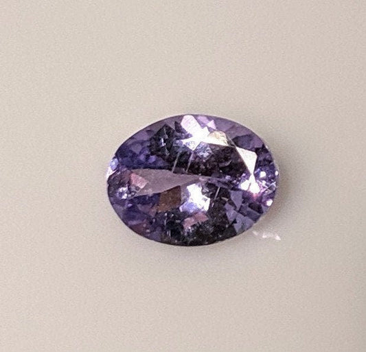 1.78ct, Natural Blueish Purple Tanzanite, 9x7mm Oval Cut, VS, Loose Stone, Solitaire