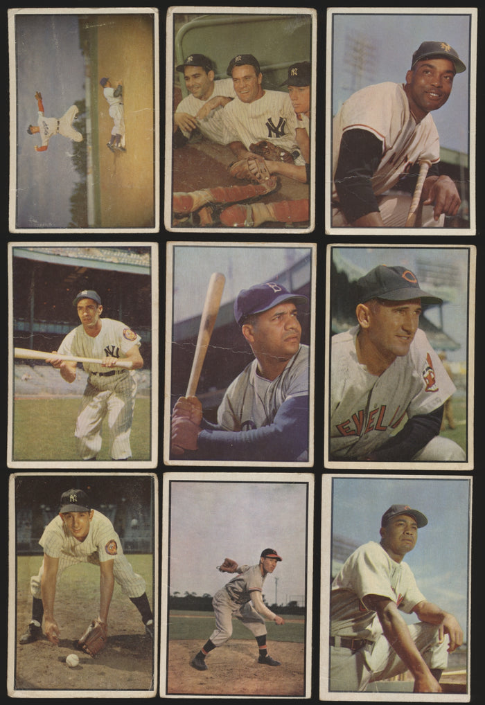 1953 Bowman Color Baseball Low to Mid-Grade Complete Set Group Break #3 (Limit 4)