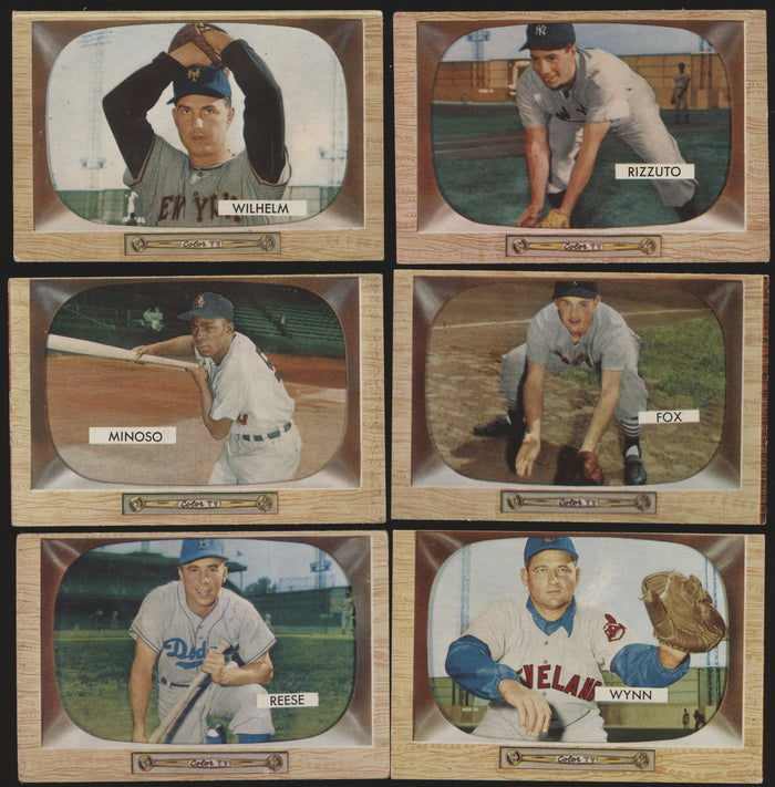 1955 Bowman Baseball Mid to Low-Grade Complete Set Group Break #5 (Limit 8)