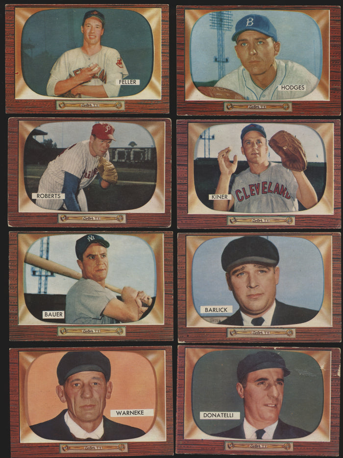 1955 Bowman Baseball Mid to Low-Grade Complete Set Group Break #5 (Limit 8)
