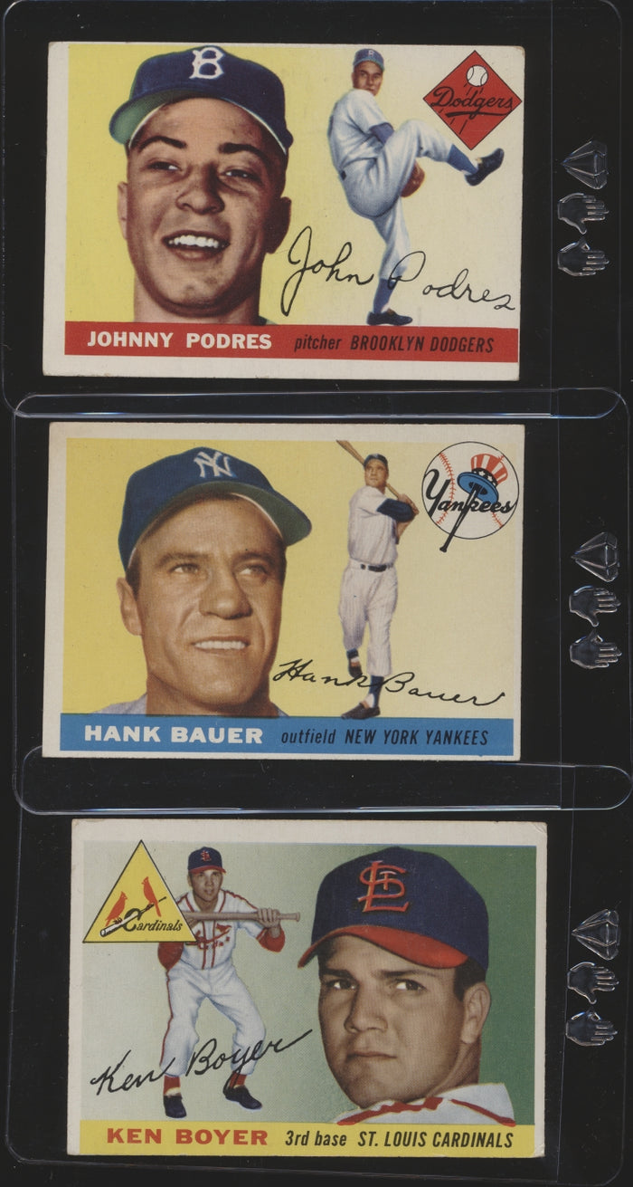 1955 Topps Baseball Mid-Grade Complete Set Group Break #16 (Limit REMOVED)