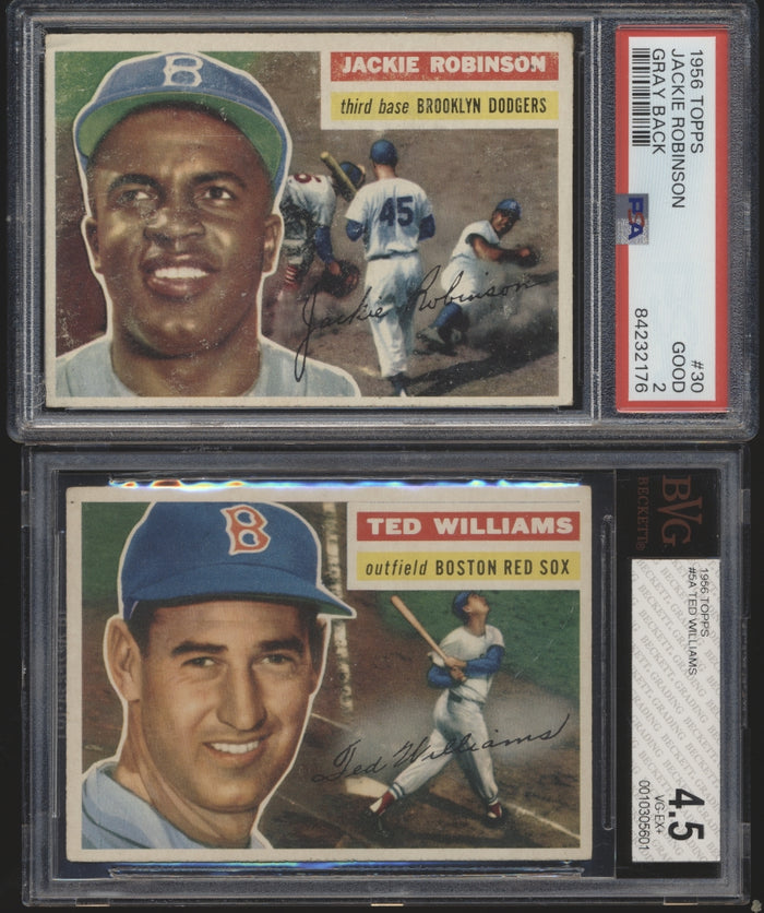 1956 Topps Baseball Low to Mid-Grade Complete Set Group Break #18