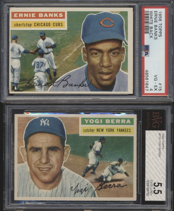 1956 Topps Baseball Low to Mid-Grade Complete Set Group Break #18