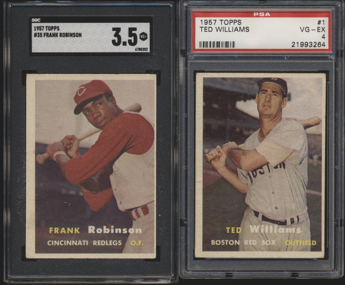 1957 Topps Baseball Complete Set Group Break #11 Mid-Grade (LIMIT 10)