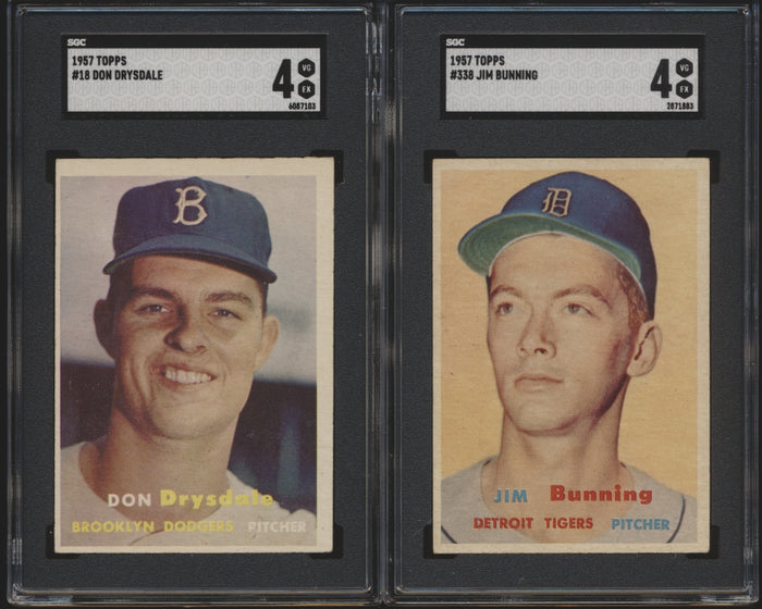 1957 Topps Baseball Complete Set Group Break #11 Mid-Grade (LIMIT 10)