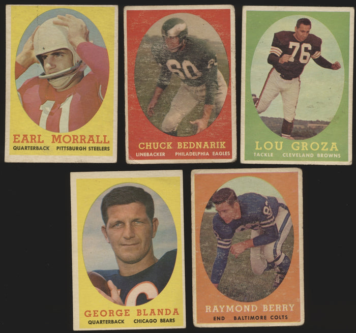 1958 Topps NFL LOW GRADE Complete Set Group Break #4 (Limit REMOVED)