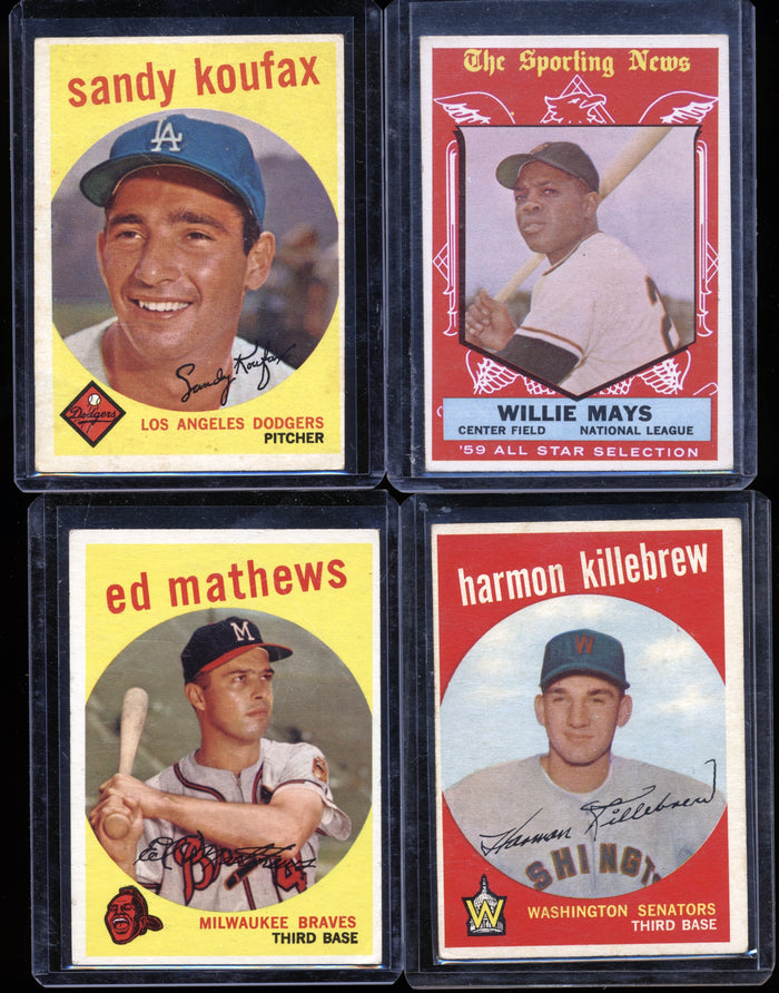 1959 Topps Baseball Complete Set Group Break #7 (LIMIT 10)