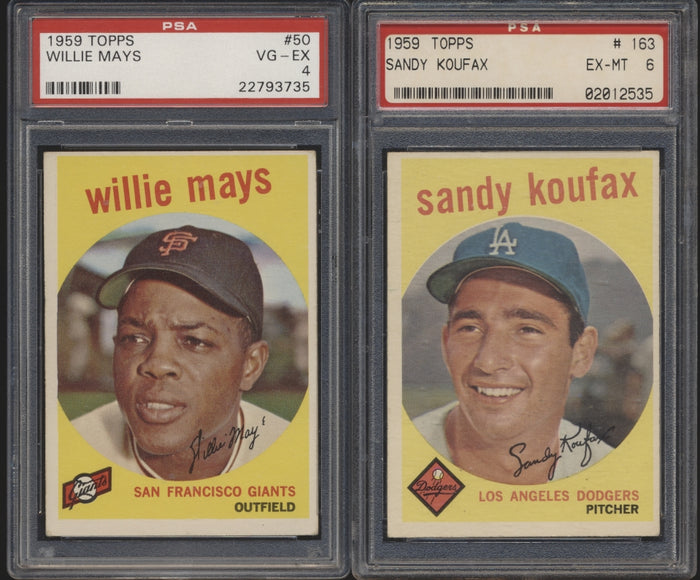 1959 Topps MLB Low- to Mid-Grade Complete Set Group Break #10 (LIMIT 15)