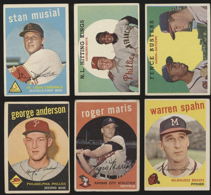 1959 Topps MLB Low- to Mid-Grade Complete Set Group Break #10 (LIMIT 15)