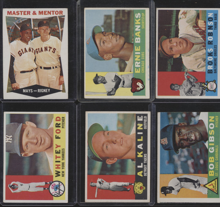 1960 Topps Baseball Low- to Mid-Grade Complete Set Group Break #17 (LIMIT 15)