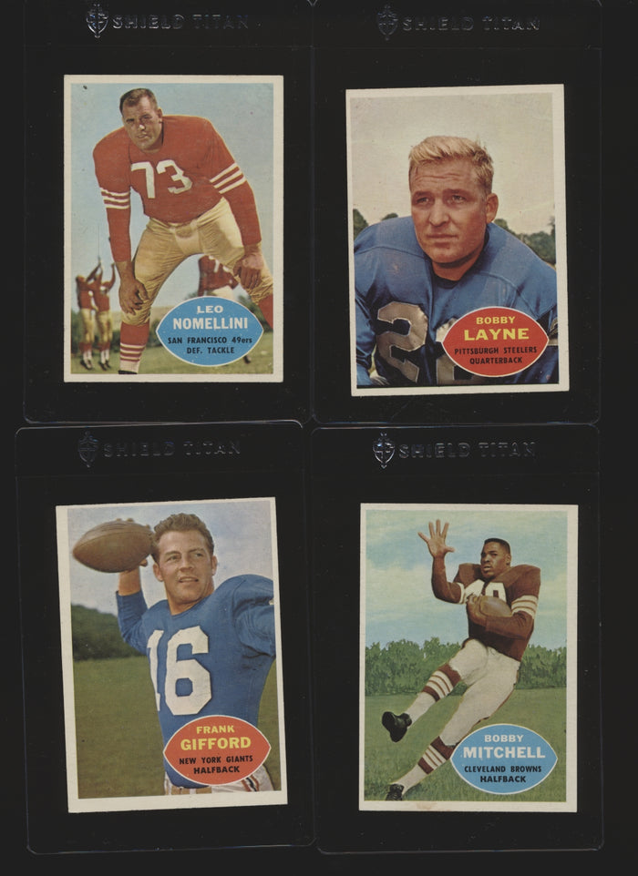 1960 Topps Football Mid-Grade Complete Set Group Break #1 (LIMIT 10)