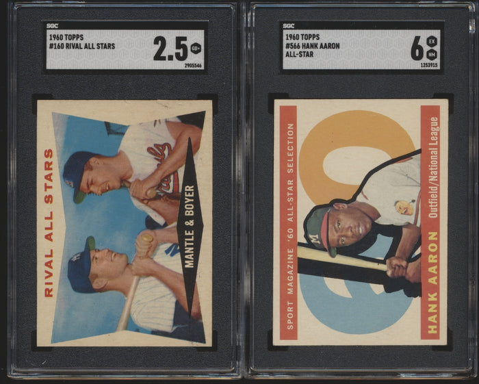 1960 Topps Low to Mid-Grade Set Break #21 (Limit 25) with 25 BONUS '51 Bowman Spots!