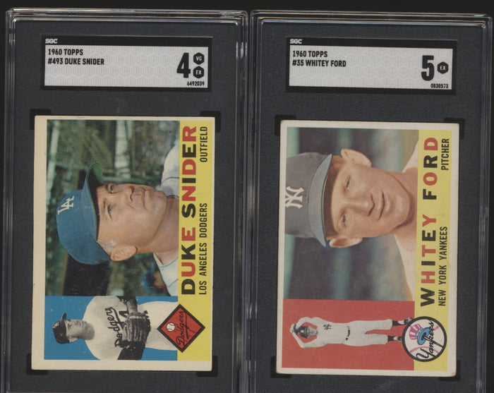 1960 Topps Low to Mid-Grade Set Break #21 (Limit 25) with 25 BONUS '51 Bowman Spots!