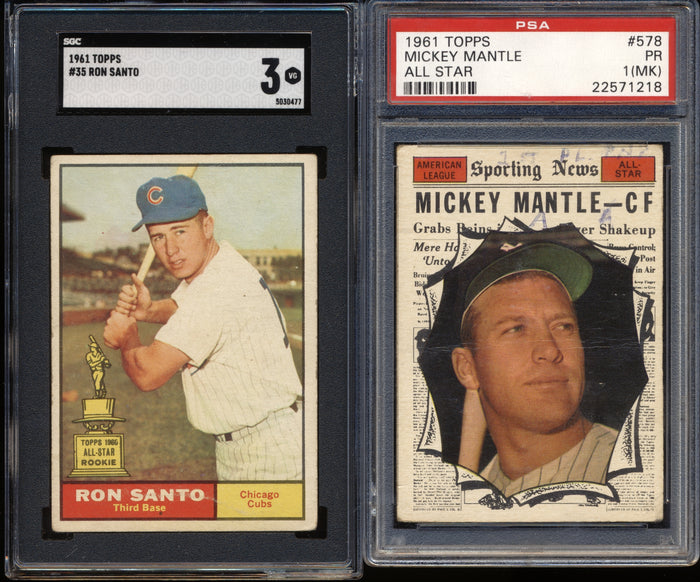 1961 Topps Baseball Low Grade Complete Set Group Break #5 (Limit 10)