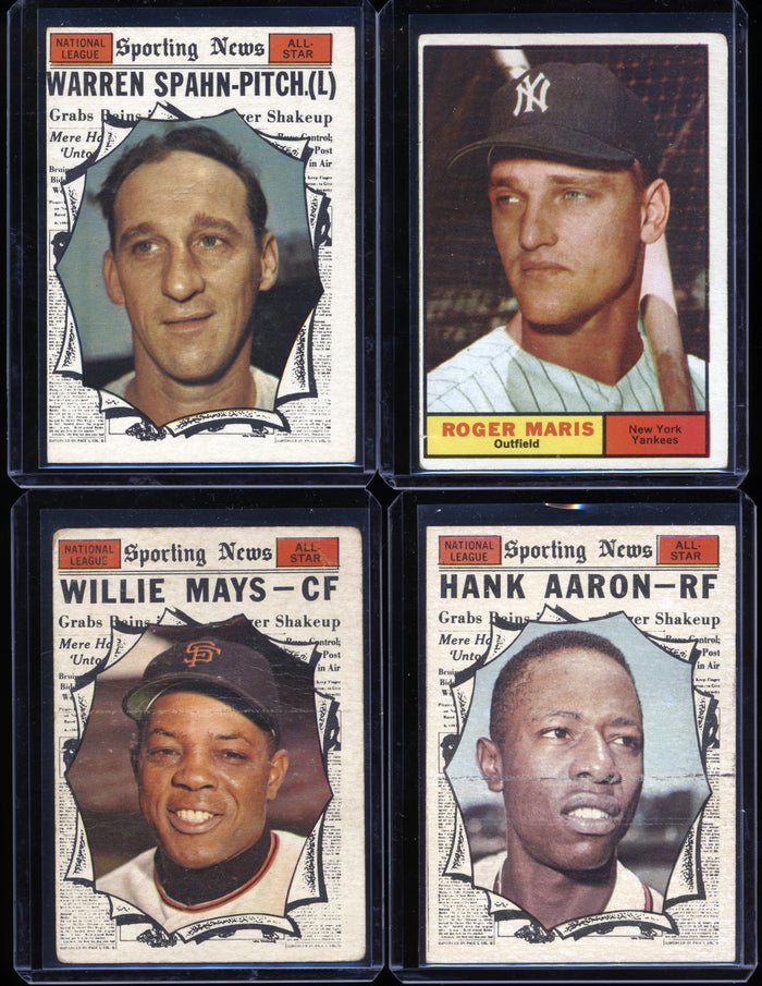 1961 Topps Baseball Low Grade Complete Set Group Break #5 (Limit 10)