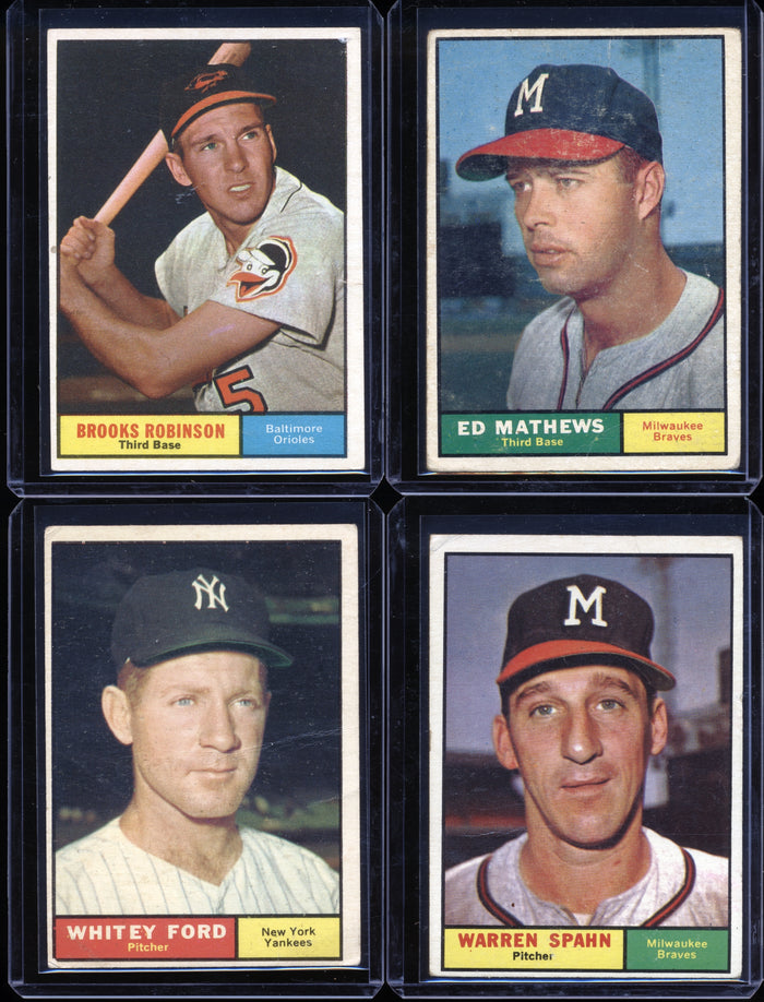 1961 Topps Baseball Low Grade Complete Set Group Break #5 (Limit 10)