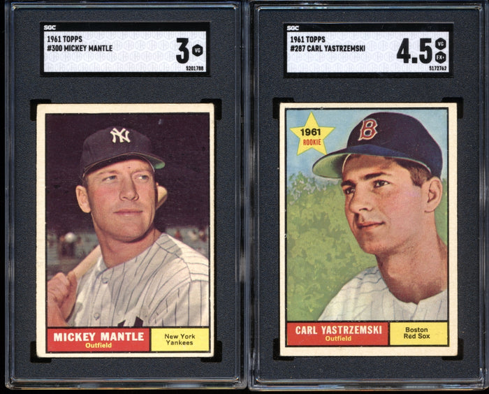 1961 Topps Baseball Low to Mid Grade Complete Set Group Break #7 (Limit 10)