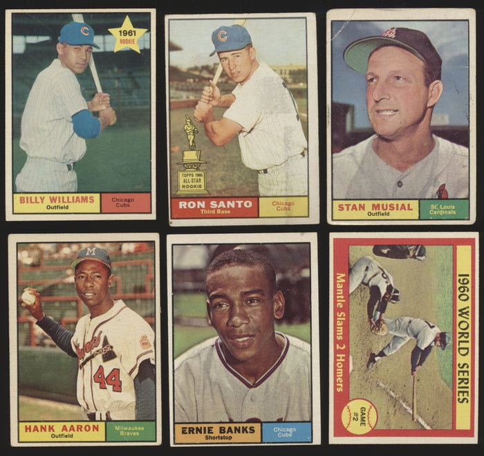 1961 Topps Baseball Low to Mid Grade Complete Set Group Break #7 (Limit 10)