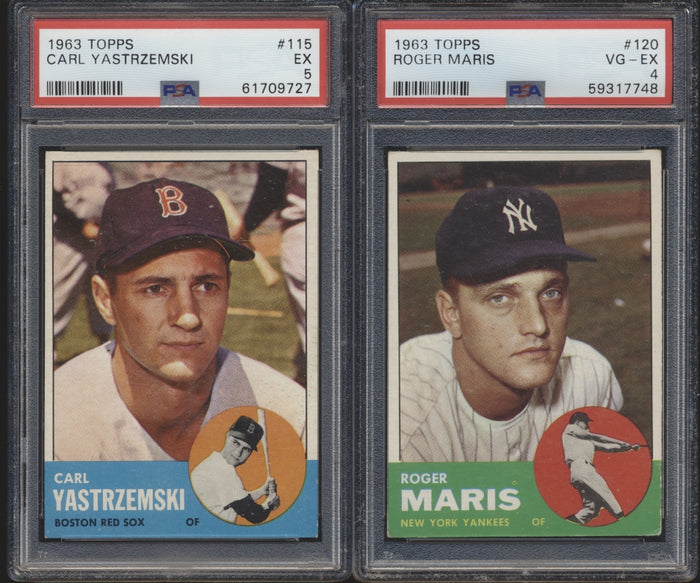 1963 Topps Baseball Mid-Grade Complete Set Group Break #12 (LIMIT REMOVED)