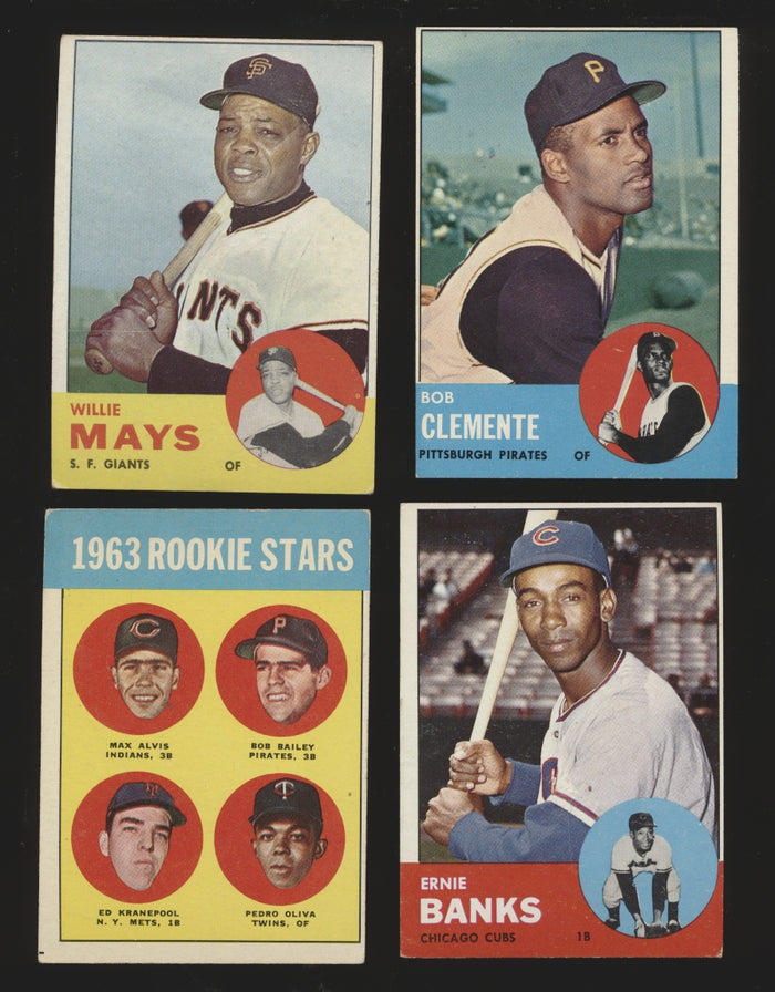 1963 Topps Baseball Mid-Grade Complete Set Group Break #12 (LIMIT REMOVED)
