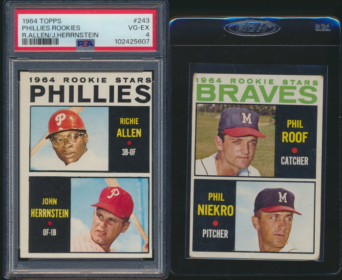 1964 Topps Mid-Grade Complete Set Break #16 (LIMIT 25) with 20 Bonus Spots in '58 Auto Break